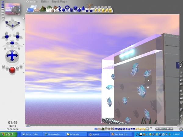 Creation of Forget That Fishy Screensaver!: Step 5